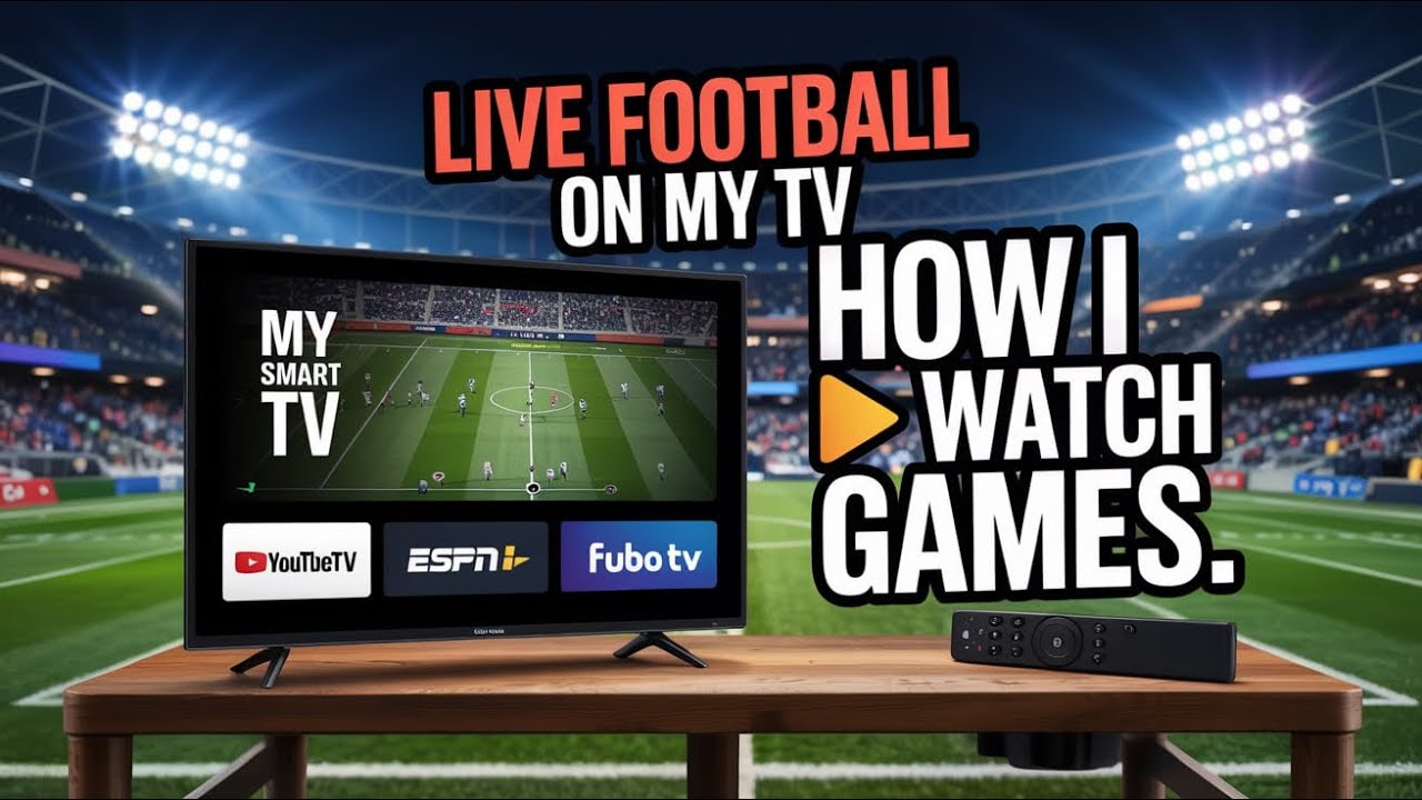 How to Watch Live Football on My Smart TV (Easy Setup with YouTube TV, ESPN, or Fubo)