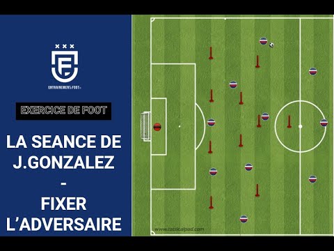 Fixer l'adversaire face à un bloc compact : la séance de J.Gonzalez 4.4