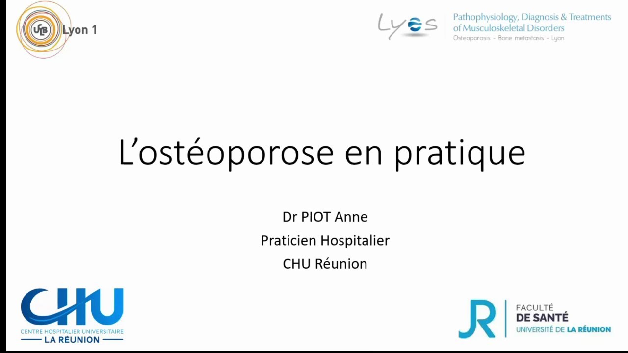 L'ostéoporose en pratique