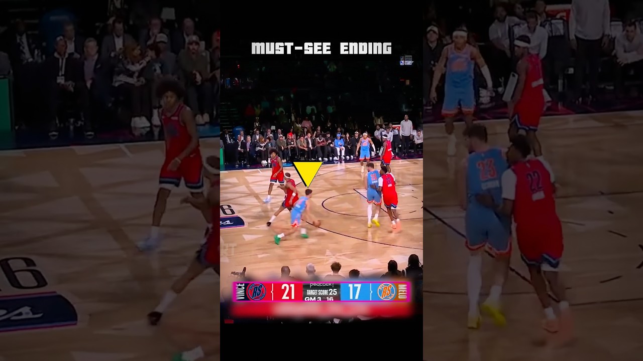 They Needed 2 Pts to Win, and VJ is Fouled 👀 Wild Ending in Championship Game #nba #shorts