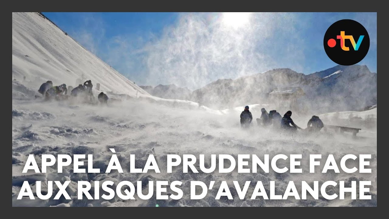 Face aux forts risques d'avalanche, les secouristes appellent à la prudence