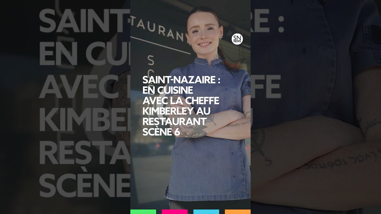 Saint-Nazaire : en cuisine avec la cheffe Kimberley au restaurant Scène 6