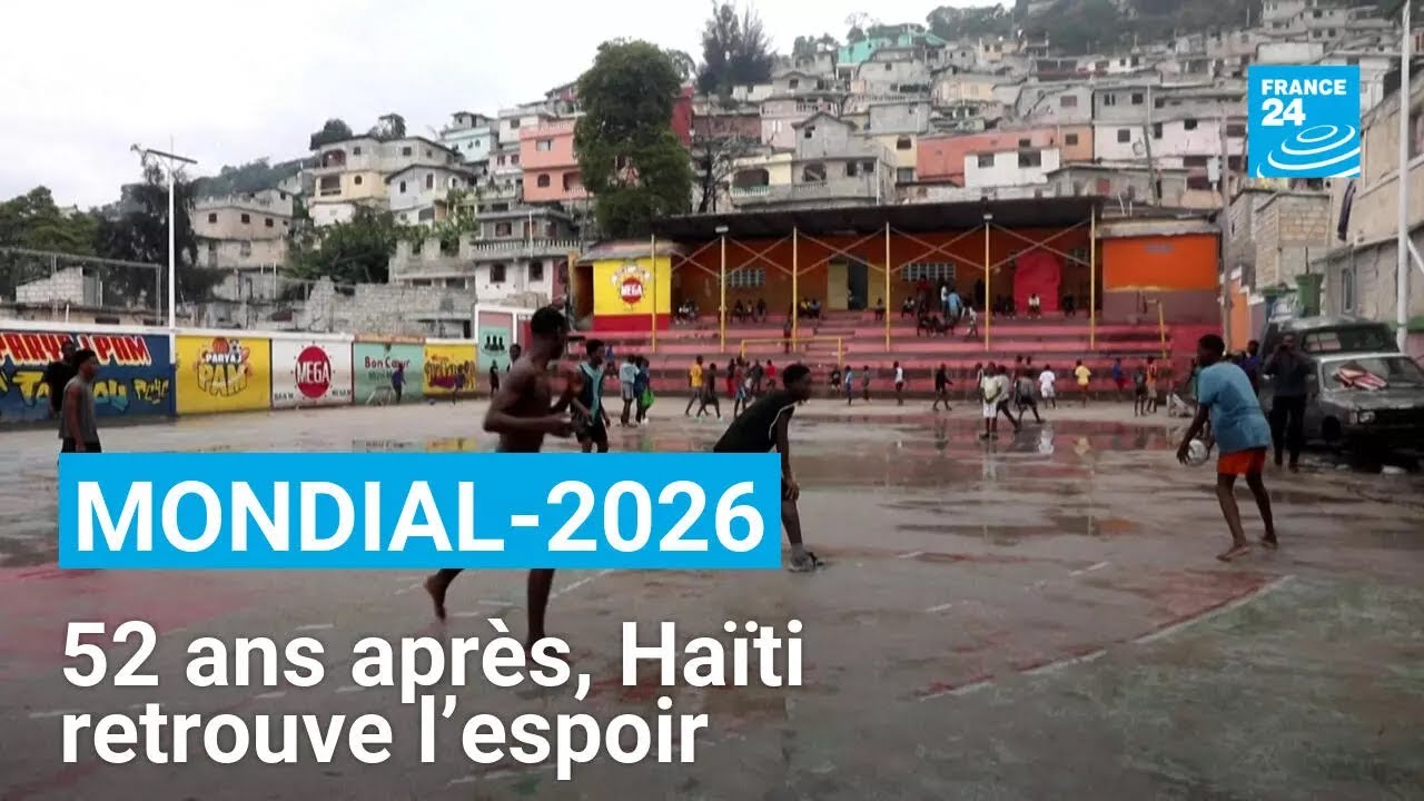 52 ans plus tard, l'immense espoir en Haïti grâce au Mondial-2026 • FRANCE 24