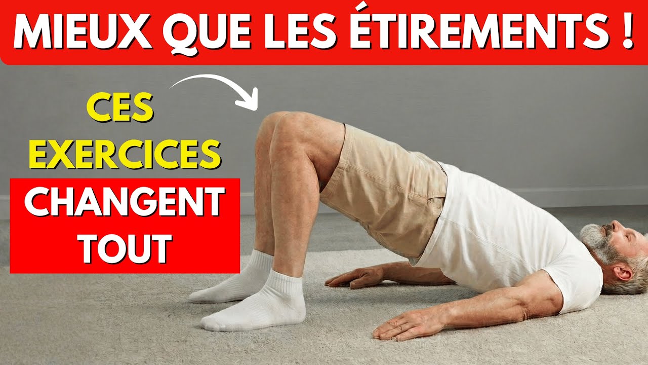 Arrête d’étirer ton dos ! Les seules 5 exercices contre la douleur après 50 ans