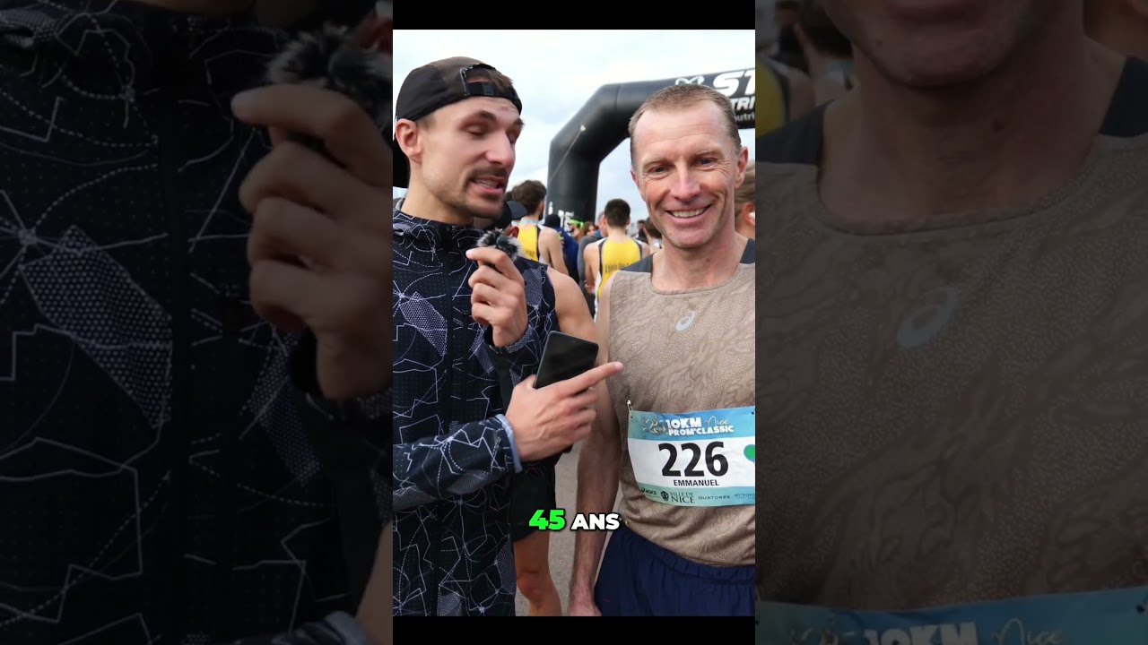 10 km en 29:38 à 45 ans ! Nouveau record de France Master 2 ! 🤯💪 #run #courir #running