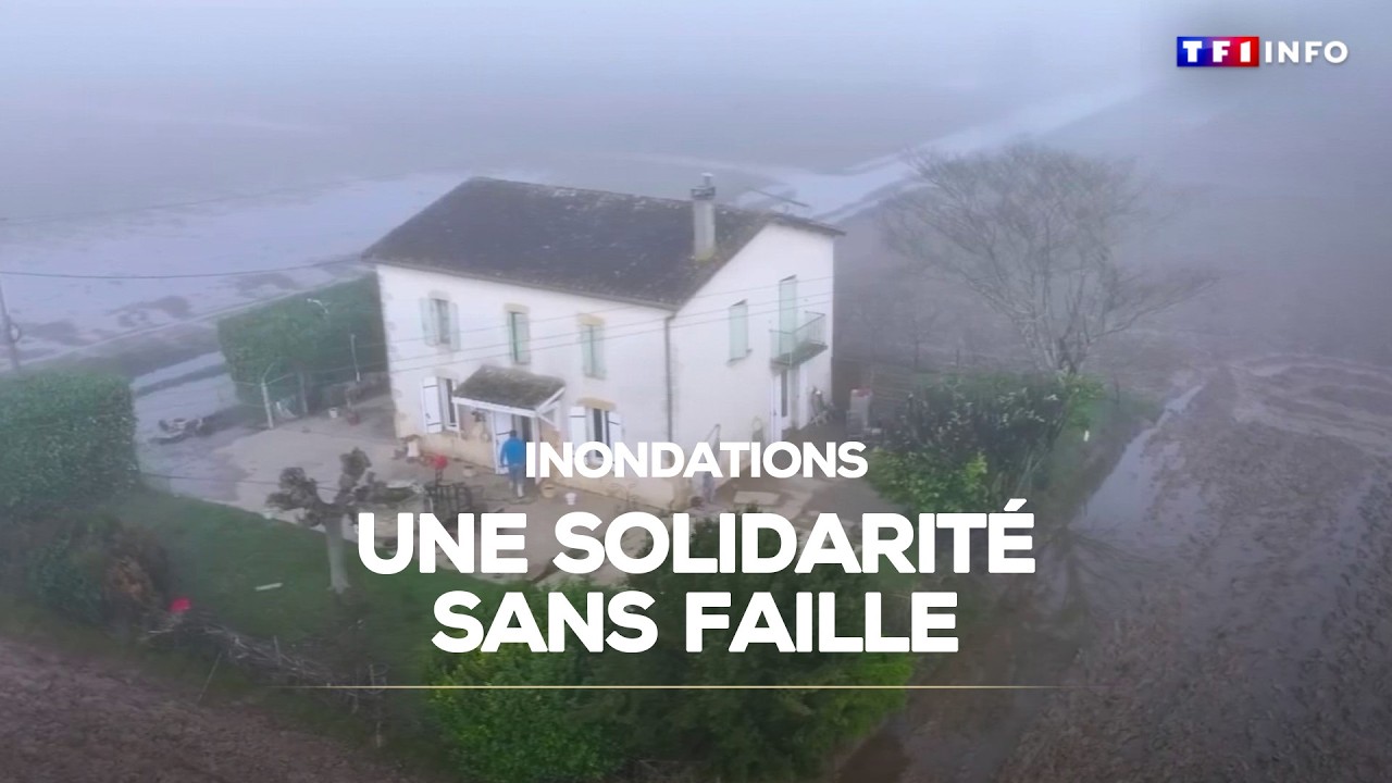Crues et inondations : la forte solidarité entre les sinistrés｜TF1 INFO