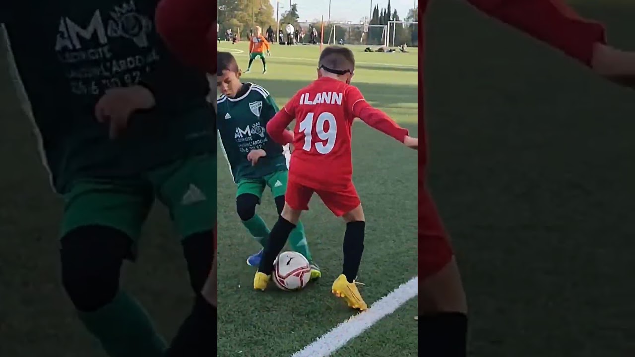 🇫🇷 ilann 🟢⚪ 8 ans ⚽ VS U10 🔴 U11