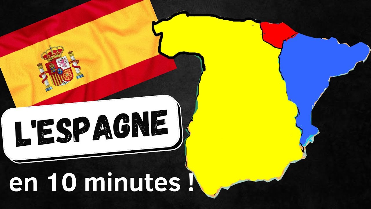 L'Espagne en 10 minutes ! (Reconquista, Inquisition, Pays Basque, Catalogne...)