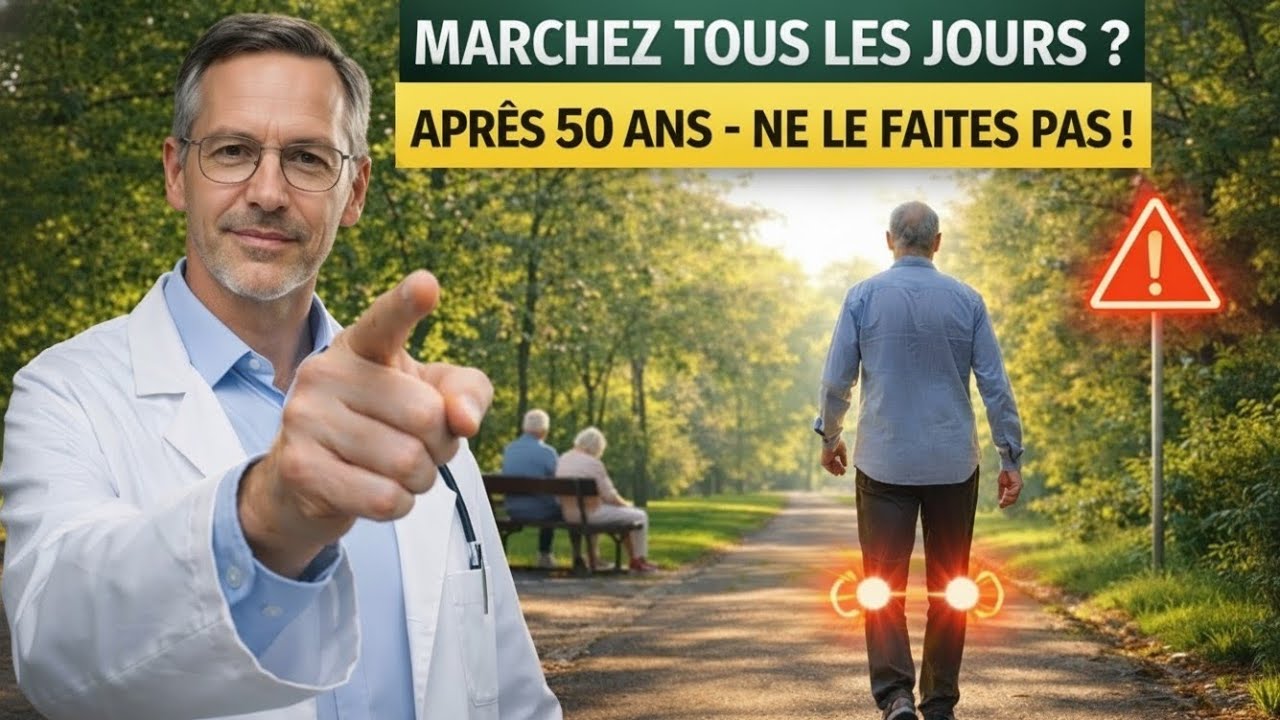 7 erreurs de marche qui détruisent votre santé après 50 ans | santé Senior 