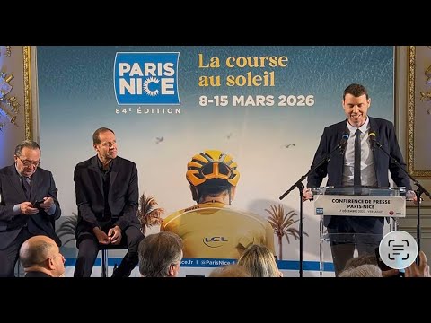 Paris-Nice 2026 - La présentation du parcours de l'édition 2026 de la course au soleil