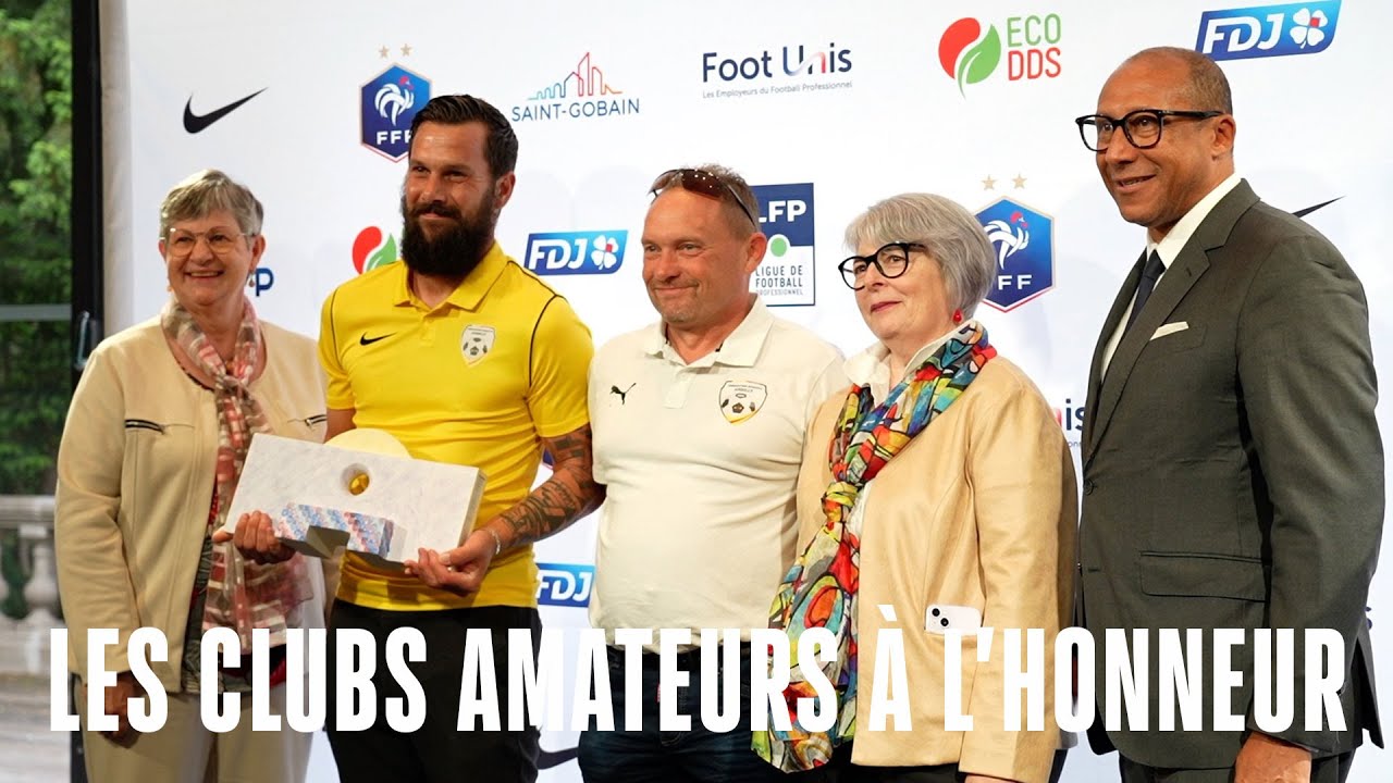 Le football amateur à l'honneur aux trophées Philippe Séguin