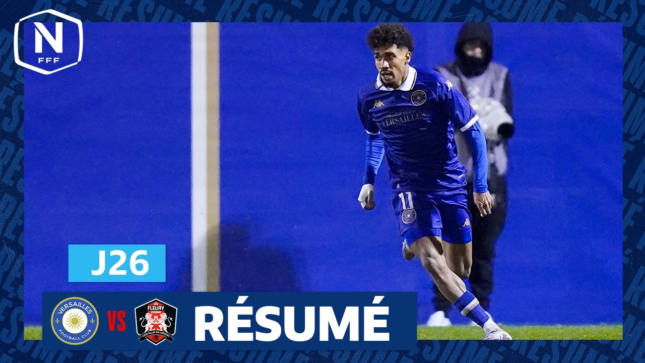 J26 I FC Versailles – FC Fleury 91 (1-1) I National FFF 2025-2026