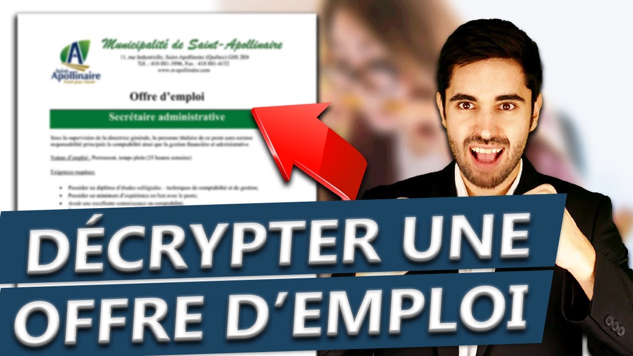 TUTORIEL : COMMENT ANALYSER UNE OFFRE D'EMPLOI EFFICACEMENT (exemple, astuces et décryptage 2026)
