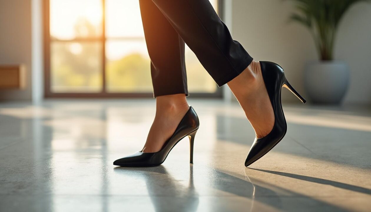 découvrez le secret méconnu des chaussures à talons qui transforme la démarche des novices en escarpins pour un confort et une élégance incomparables.