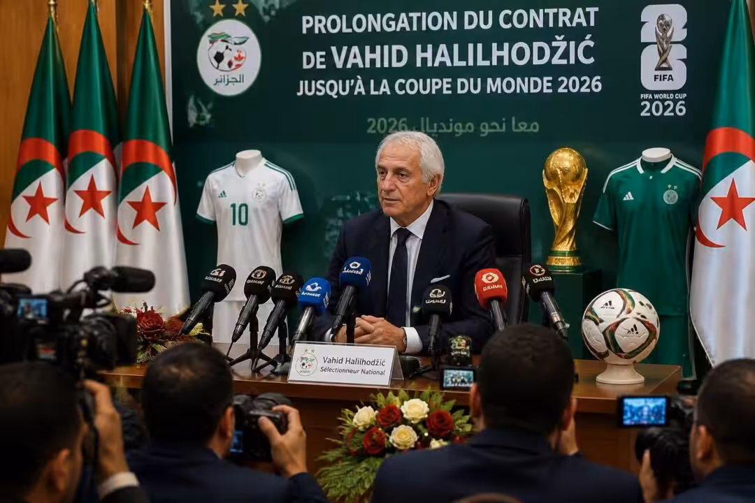 l'algérie prolonge le contrat de petkovic pour renforcer son équipe avant la coupe du monde 2026, visant à optimiser ses chances de succès.