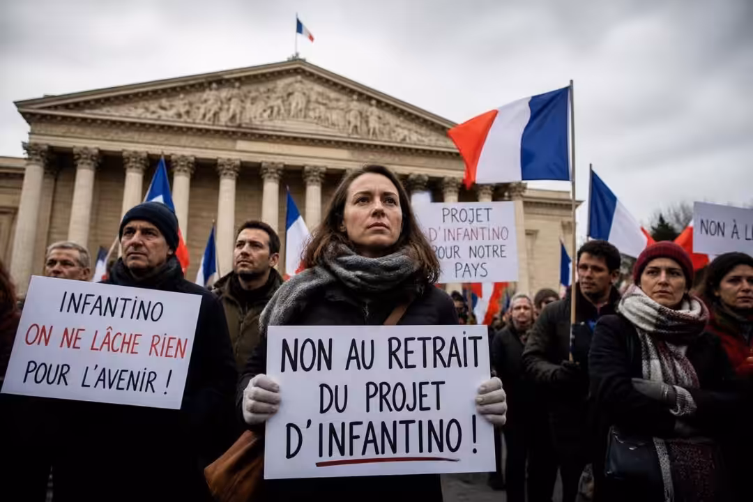 malgré le retrait du projet d'infantino, la contestation continue avec la france se positionnant parmi les principaux opposants, reflétant un débat toujours vivace.